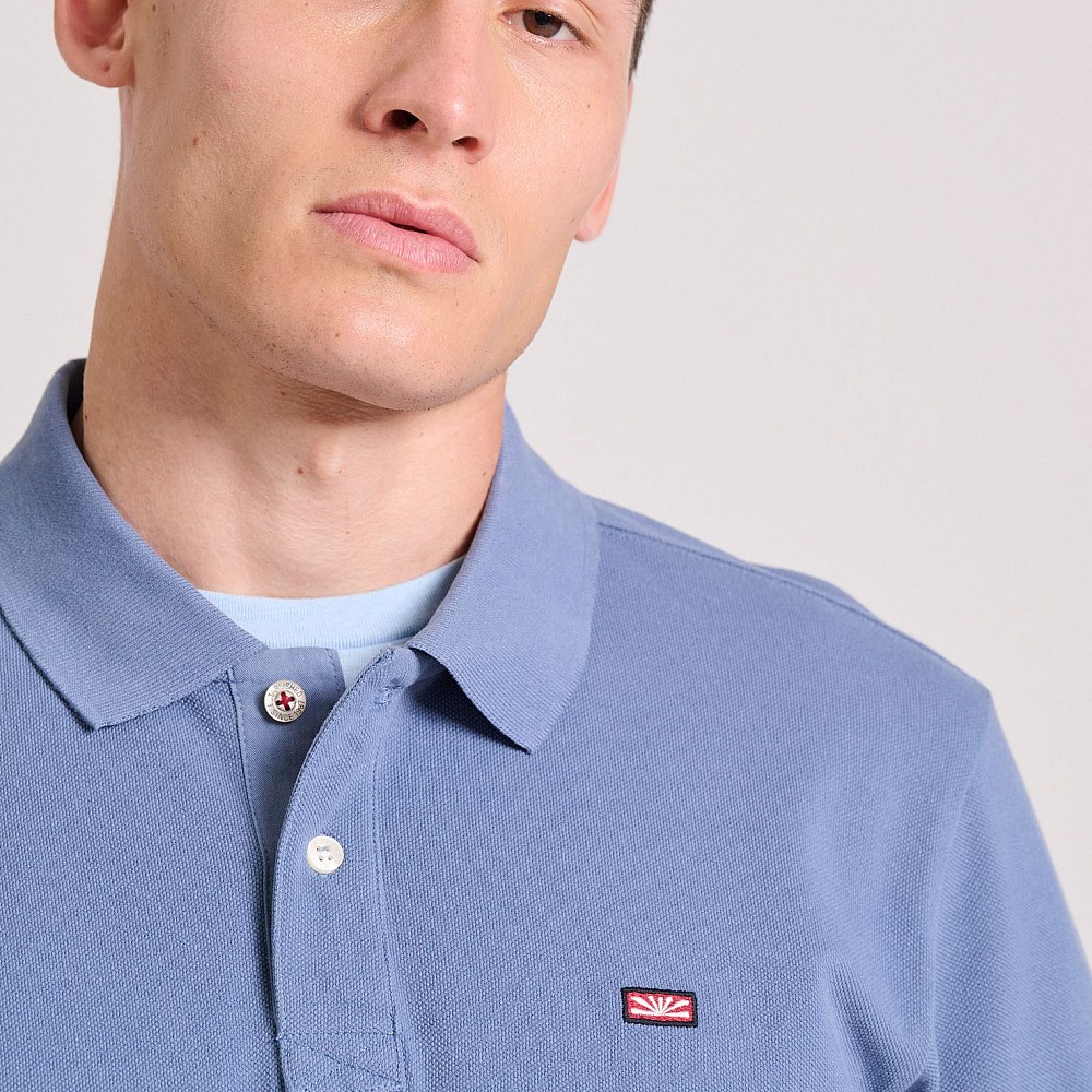 FUNKY BUDDHA Ανδρική Polo Μπλούζα FBM009-001-11