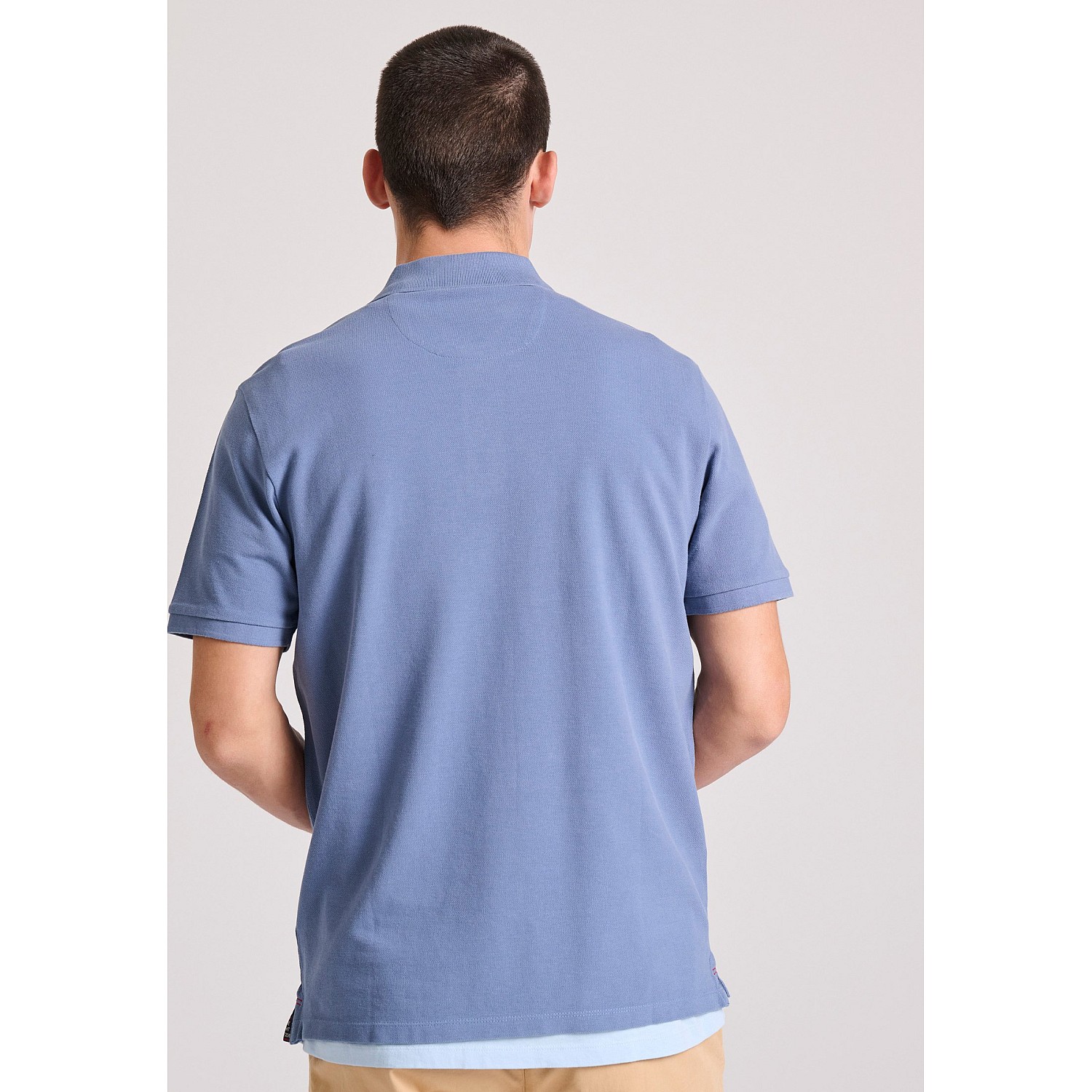 FUNKY BUDDHA Ανδρική Polo Μπλούζα FBM009-001-11