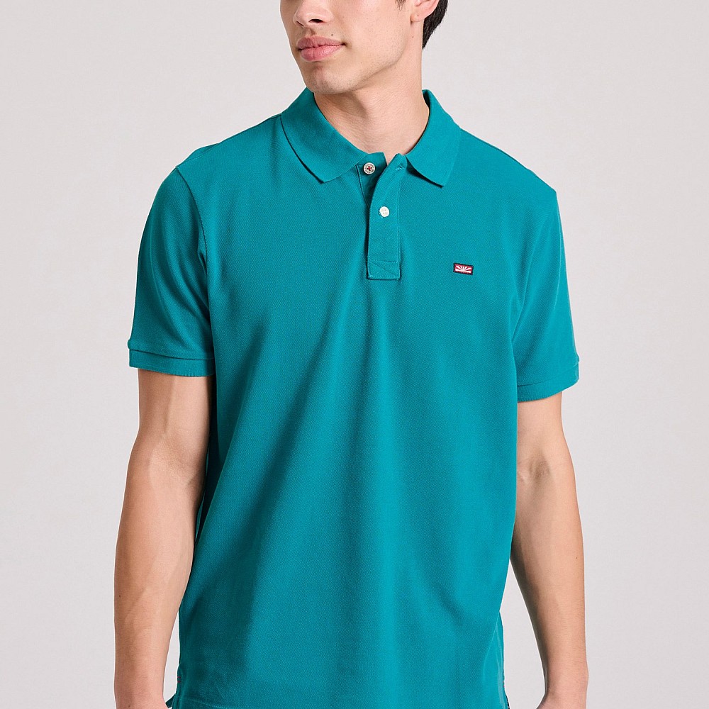 FUNKY BUDDHA Ανδρική Polo Μπλούζα FBM009-001-11