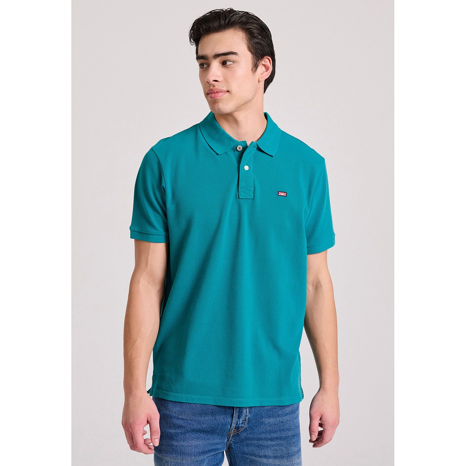 FUNKY BUDDHA Ανδρική Polo Μπλούζα FBM009-001-11