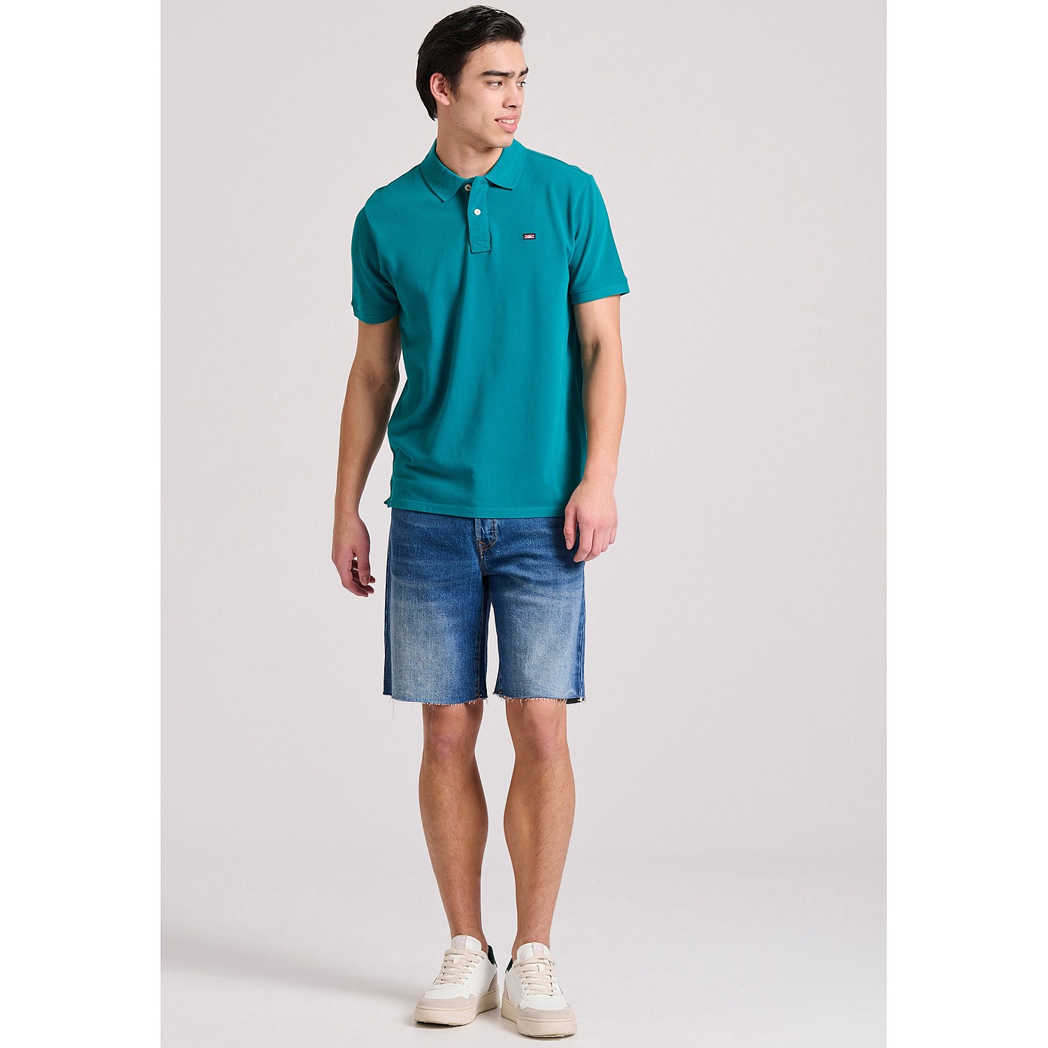FUNKY BUDDHA Ανδρική Polo Μπλούζα FBM009-001-11