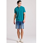 FUNKY BUDDHA Ανδρική Polo Μπλούζα FBM009-001-11