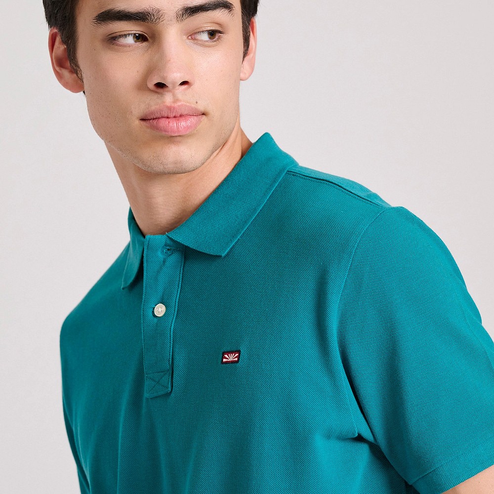 FUNKY BUDDHA Ανδρική Polo Μπλούζα FBM009-001-11