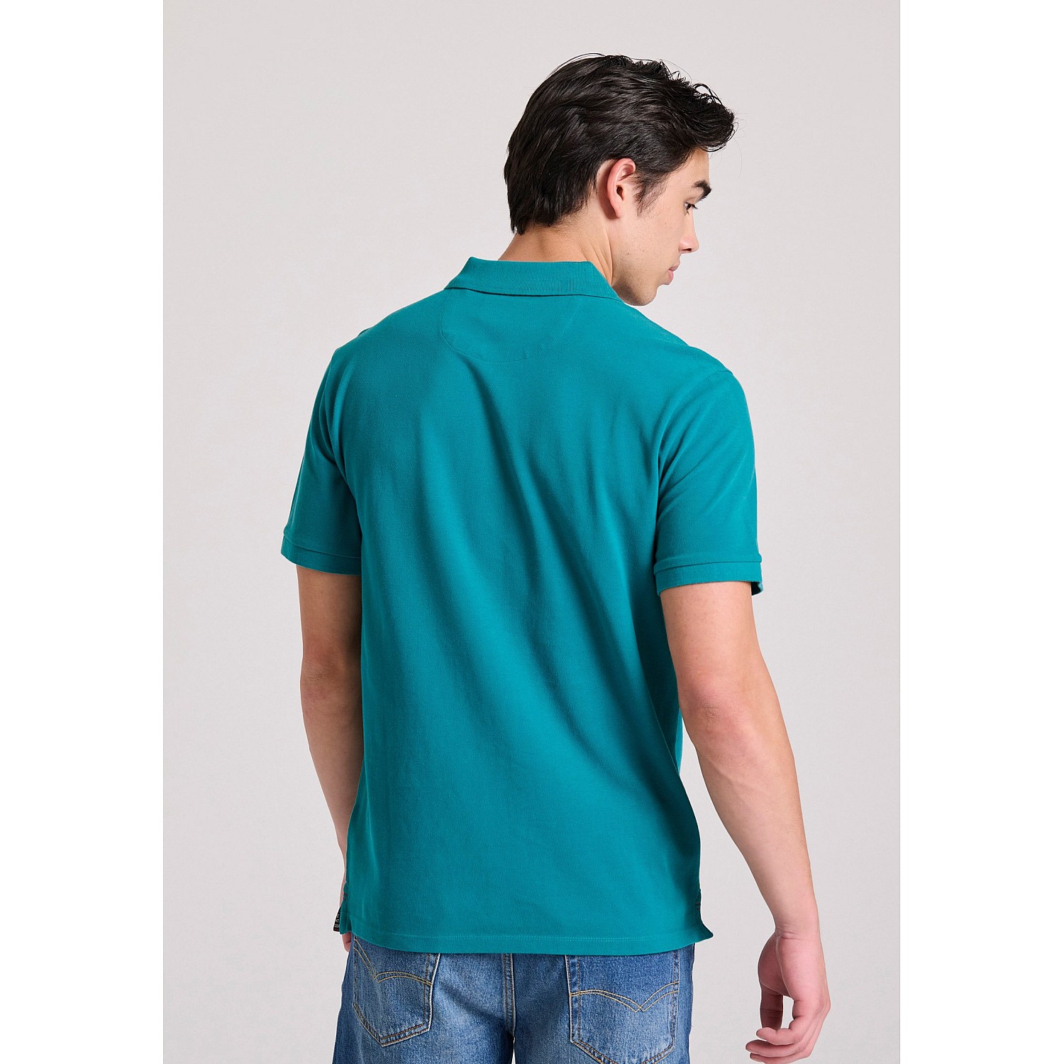 FUNKY BUDDHA Ανδρική Polo Μπλούζα FBM009-001-11