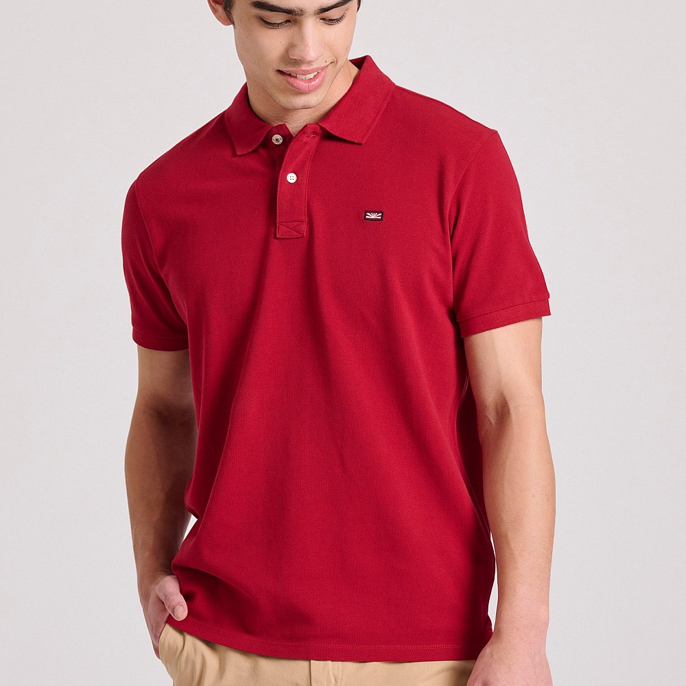 FUNKY BUDDHA Ανδρική Polo Μπλούζα FBM009-001-11