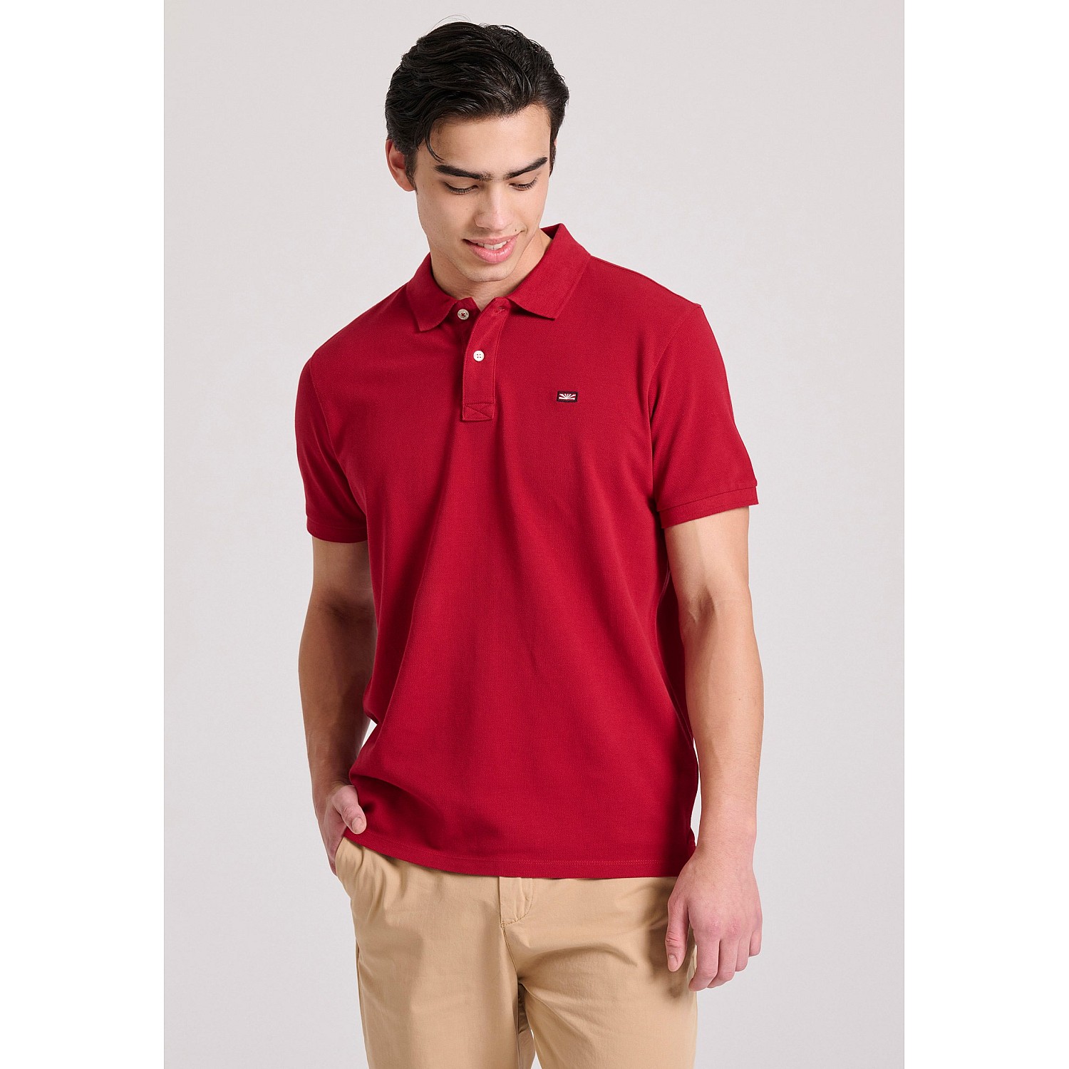 FUNKY BUDDHA Ανδρική Polo Μπλούζα FBM009-001-11