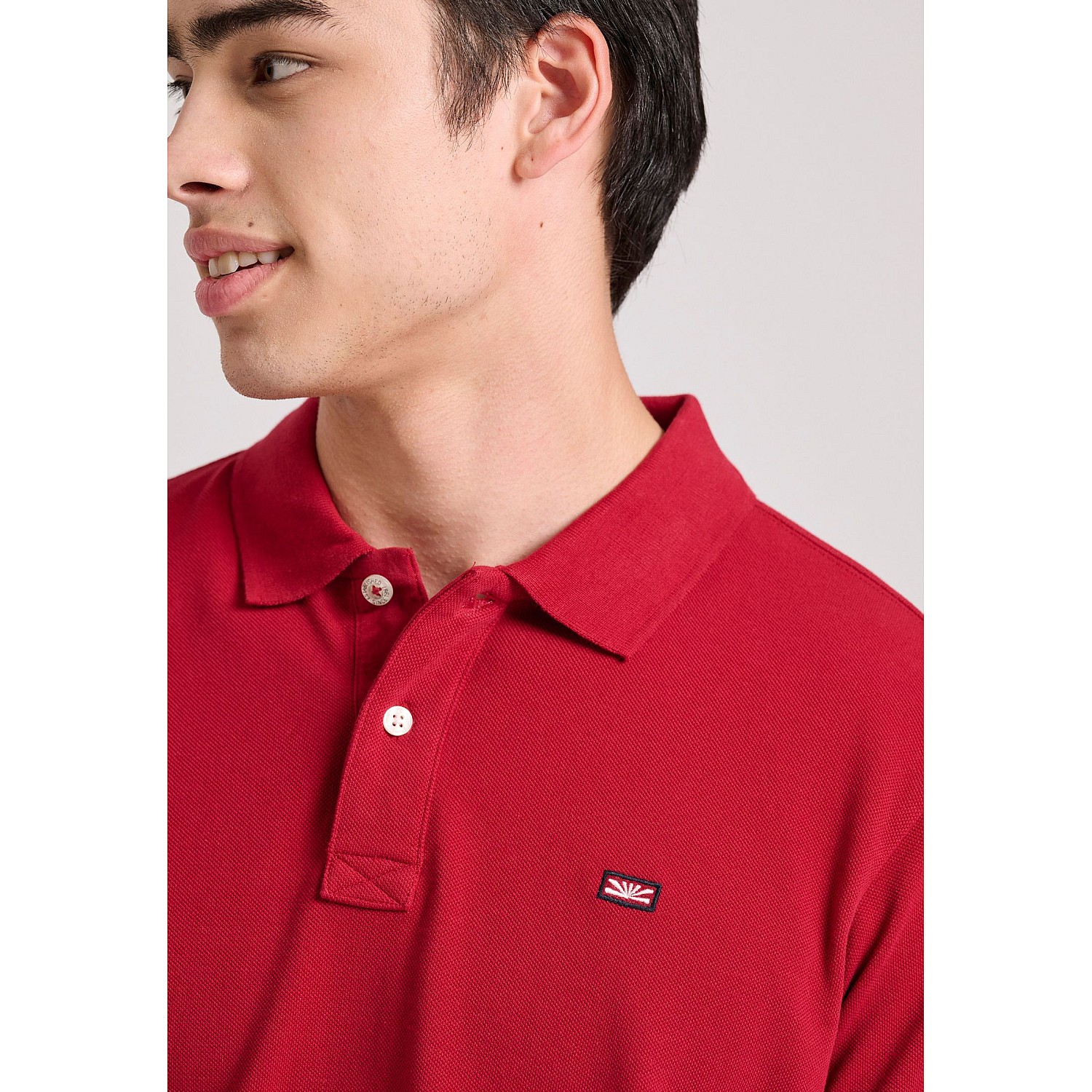 FUNKY BUDDHA Ανδρική Polo Μπλούζα FBM009-001-11