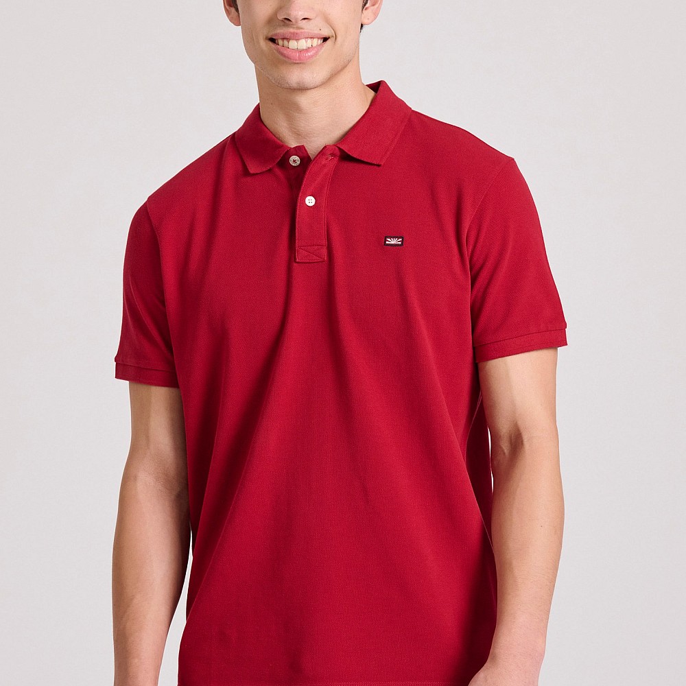 FUNKY BUDDHA Ανδρική Polo Μπλούζα FBM009-001-11