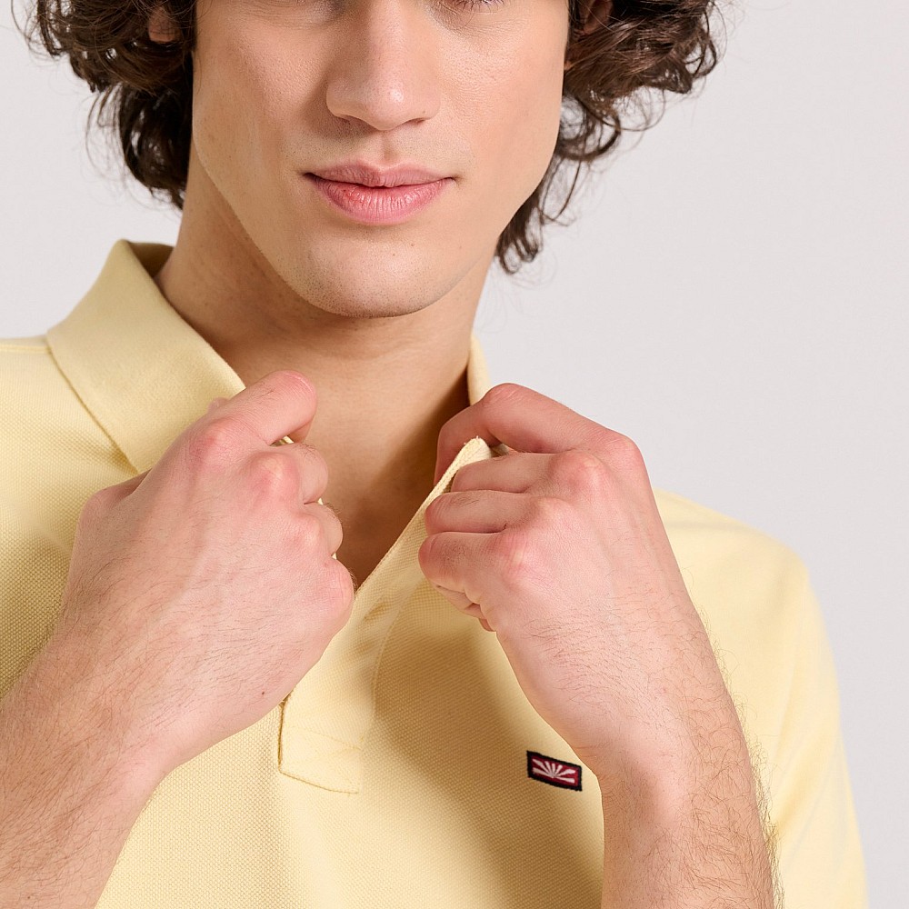 FUNKY BUDDHA Ανδρική Polo Μπλούζα FBM009-001-11