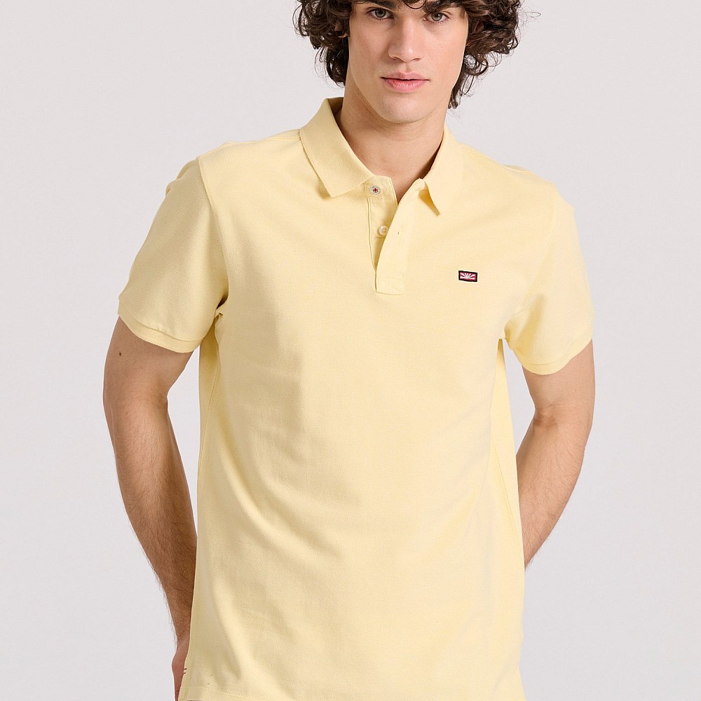 FUNKY BUDDHA Ανδρική Polo Μπλούζα FBM009-001-11