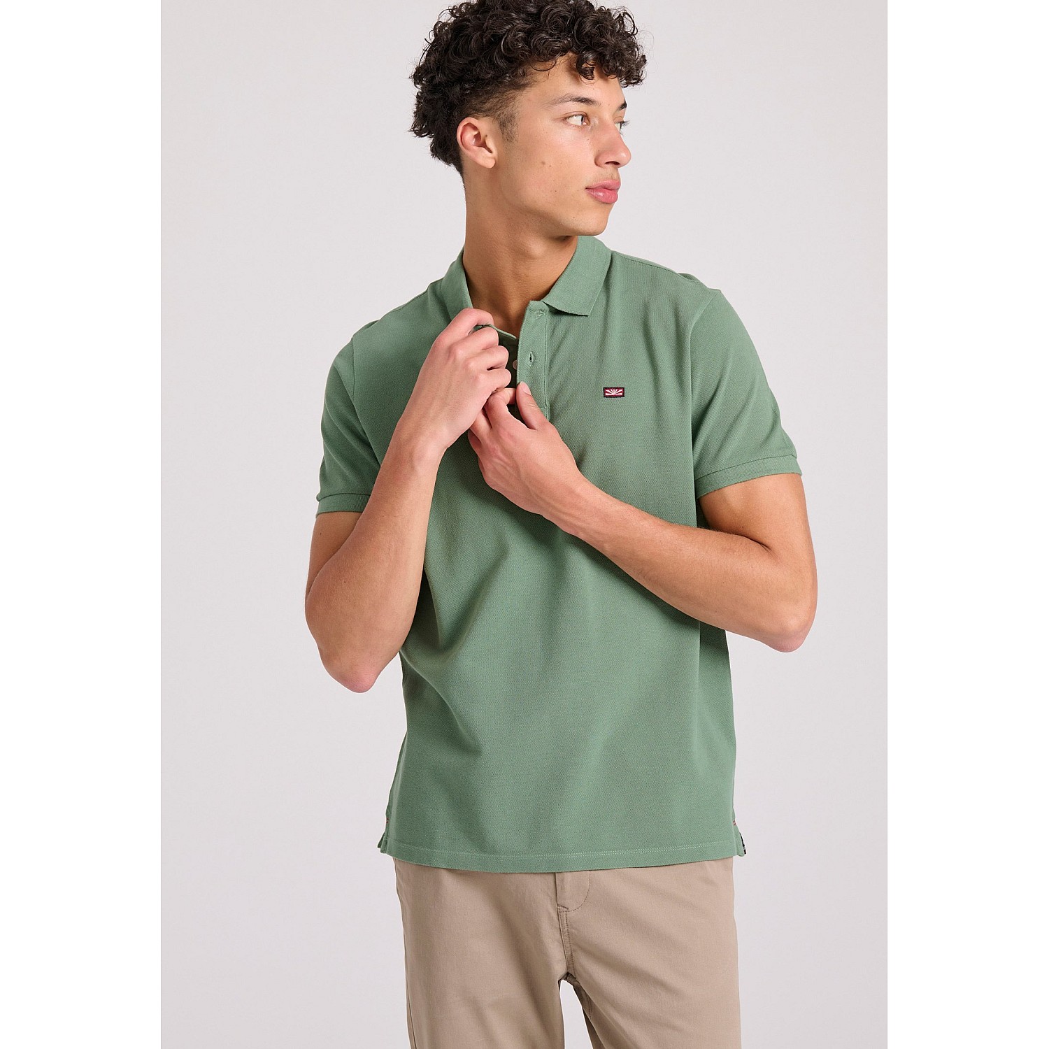 FUNKY BUDDHA Ανδρική Polo Μπλούζα FBM009-001-11