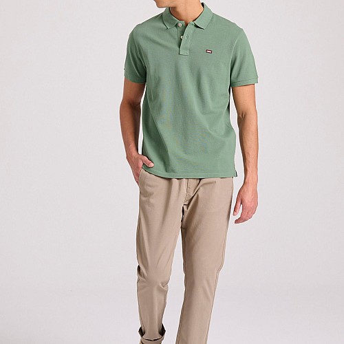 FUNKY BUDDHA Ανδρική Polo Μπλούζα FBM009-001-11
