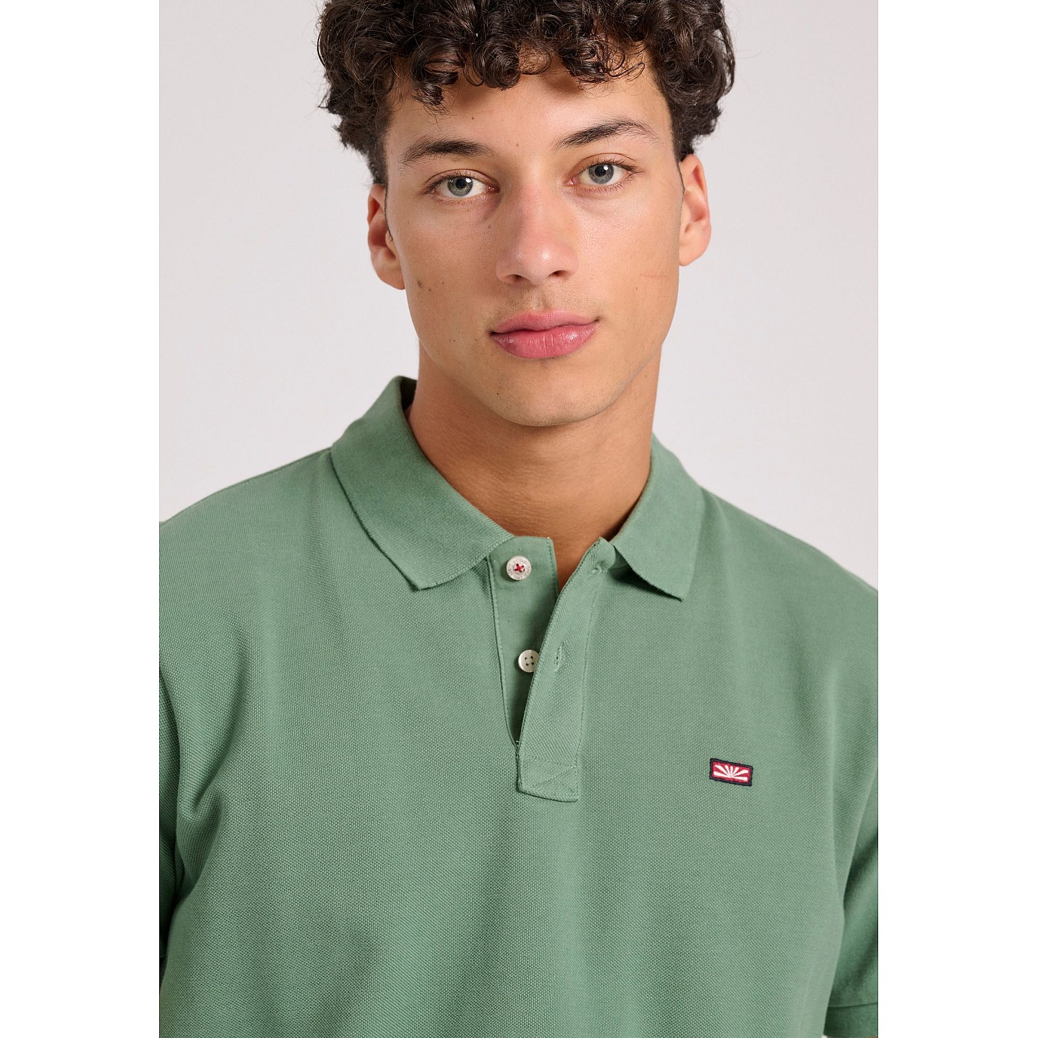 FUNKY BUDDHA Ανδρική Polo Μπλούζα FBM009-001-11