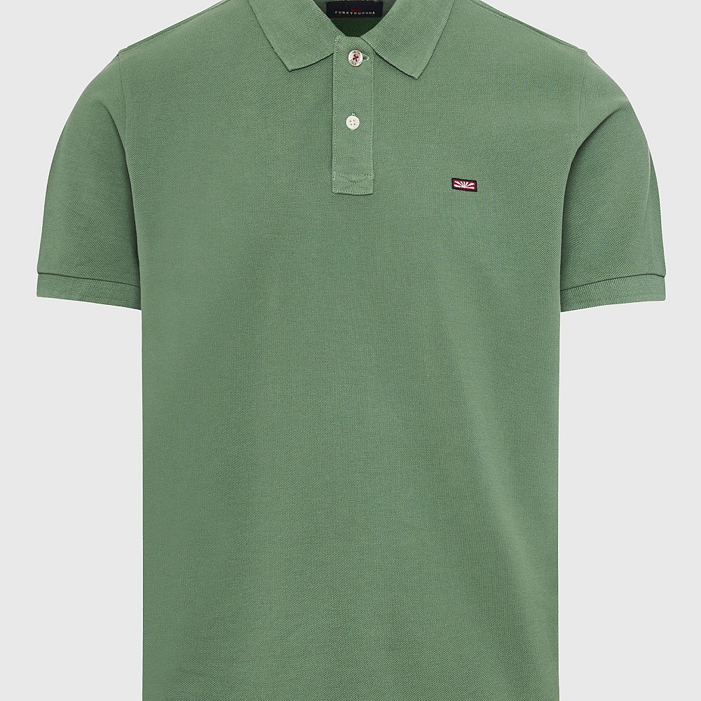 FUNKY BUDDHA Ανδρική Polo Μπλούζα FBM009-001-11