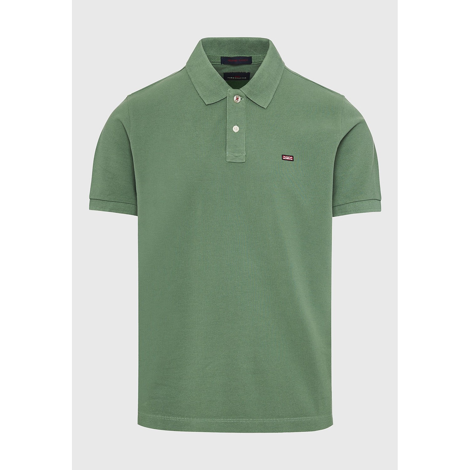 FUNKY BUDDHA Ανδρική Polo Μπλούζα FBM009-001-11