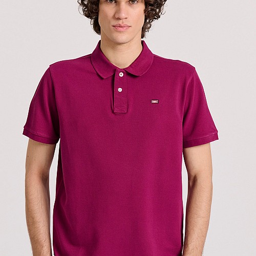 FUNKY BUDDHA Ανδρική Polo Μπλούζα FBM009-001-11