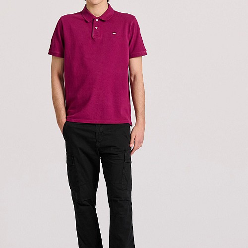 FUNKY BUDDHA Ανδρική Polo Μπλούζα FBM009-001-11