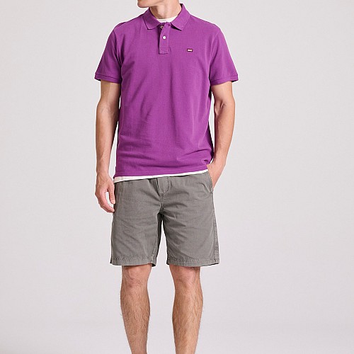 FUNKY BUDDHA Ανδρική Polo Μπλούζα FBM009-001-11