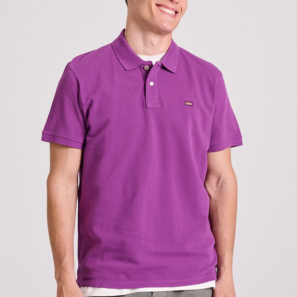 FUNKY BUDDHA Ανδρική Polo Μπλούζα FBM009-001-11