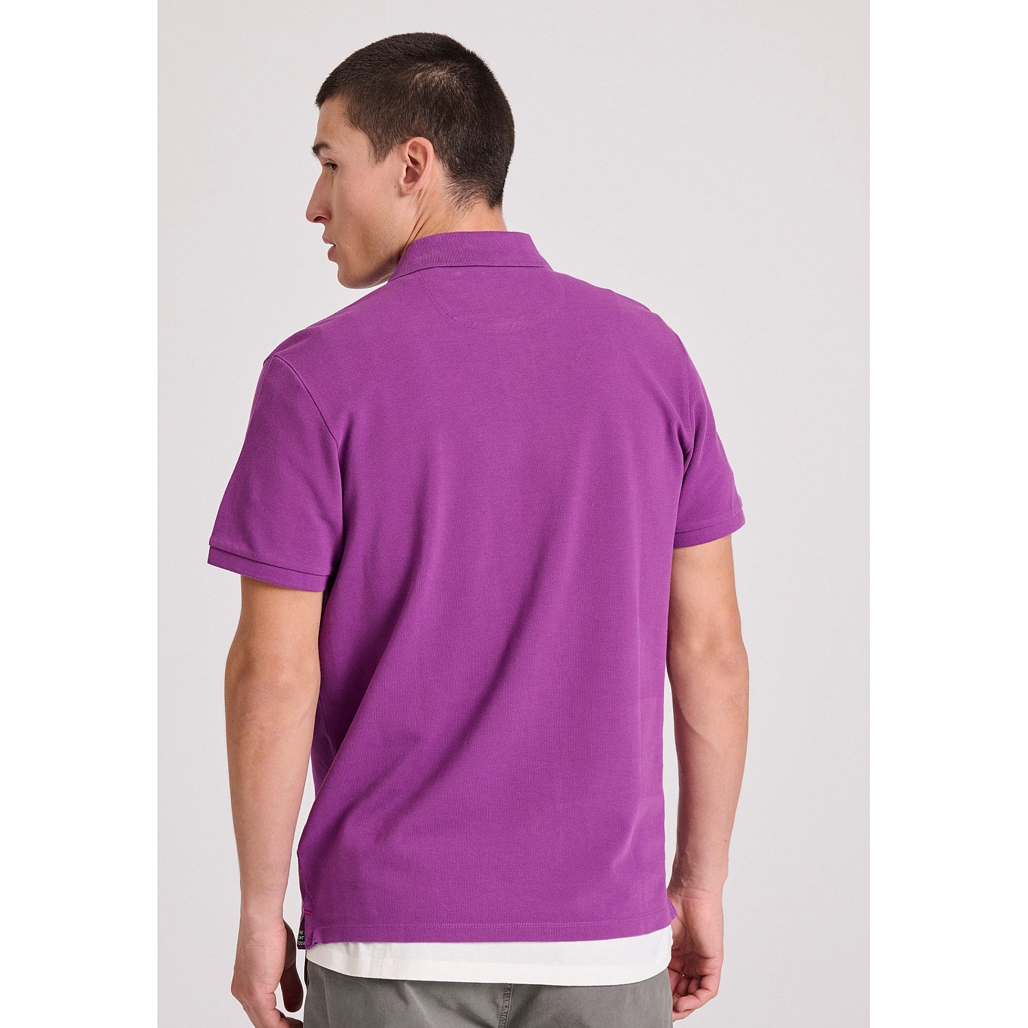 FUNKY BUDDHA Ανδρική Polo Μπλούζα FBM009-001-11