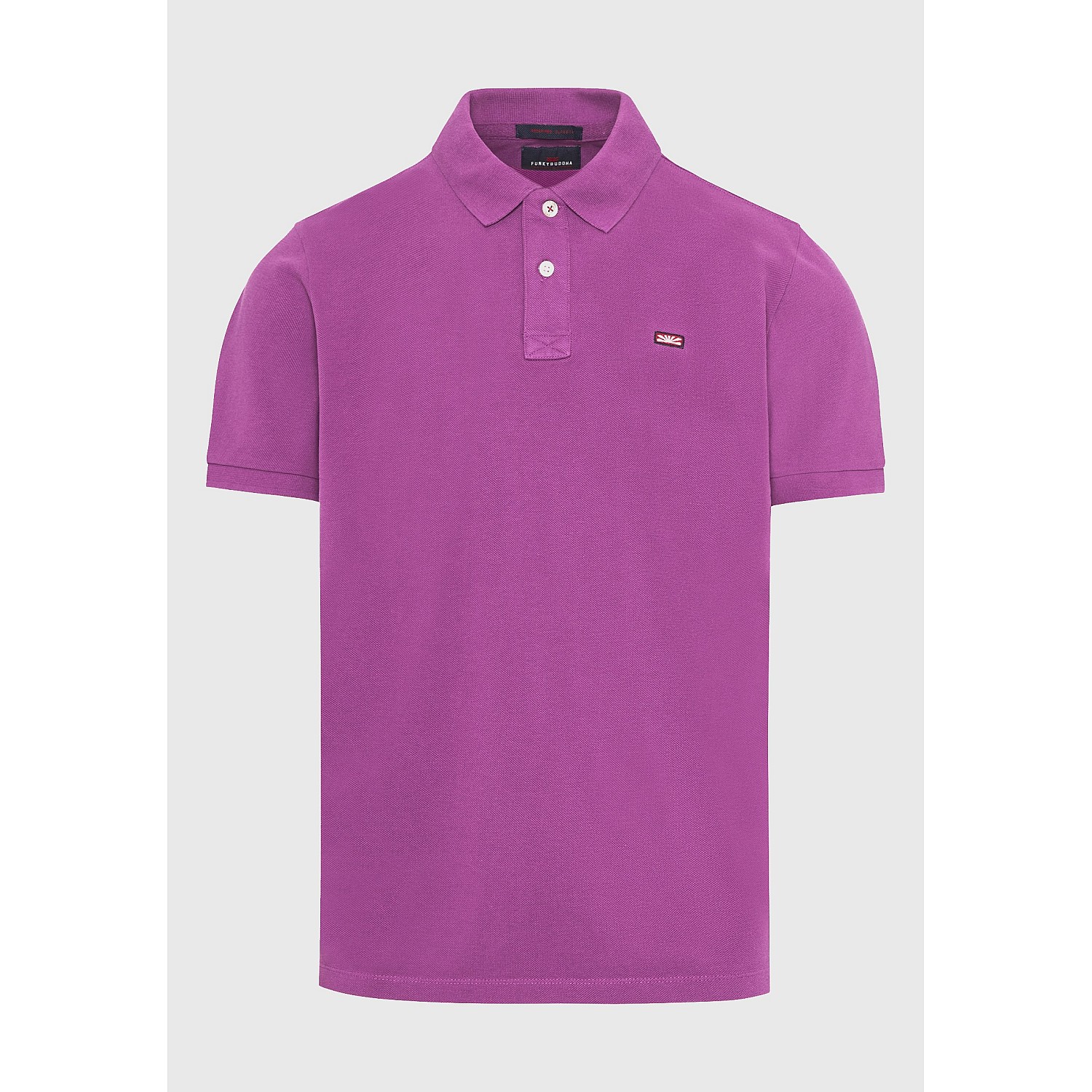 FUNKY BUDDHA Ανδρική Polo Μπλούζα FBM009-001-11