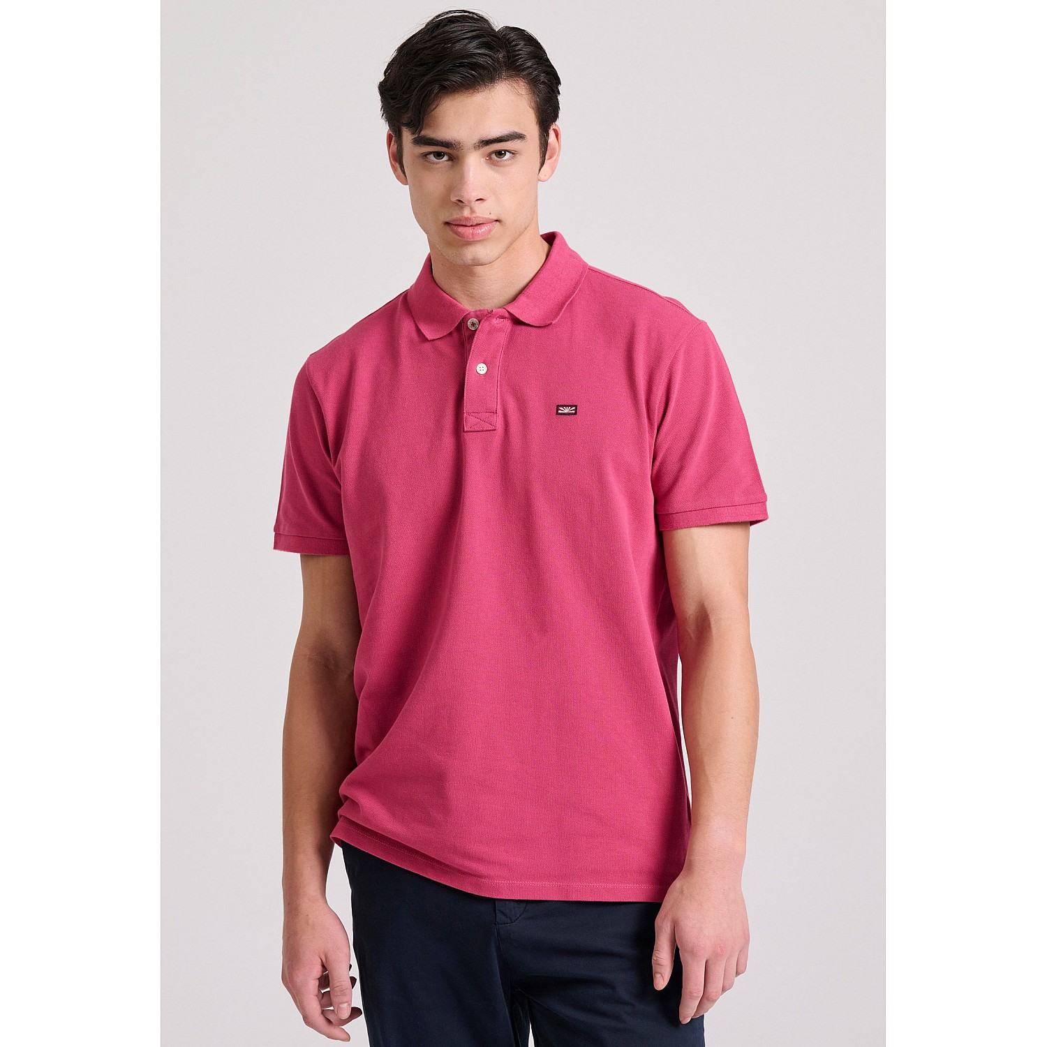 FUNKY BUDDHA Ανδρική Polo Μπλούζα FBM009-001-11