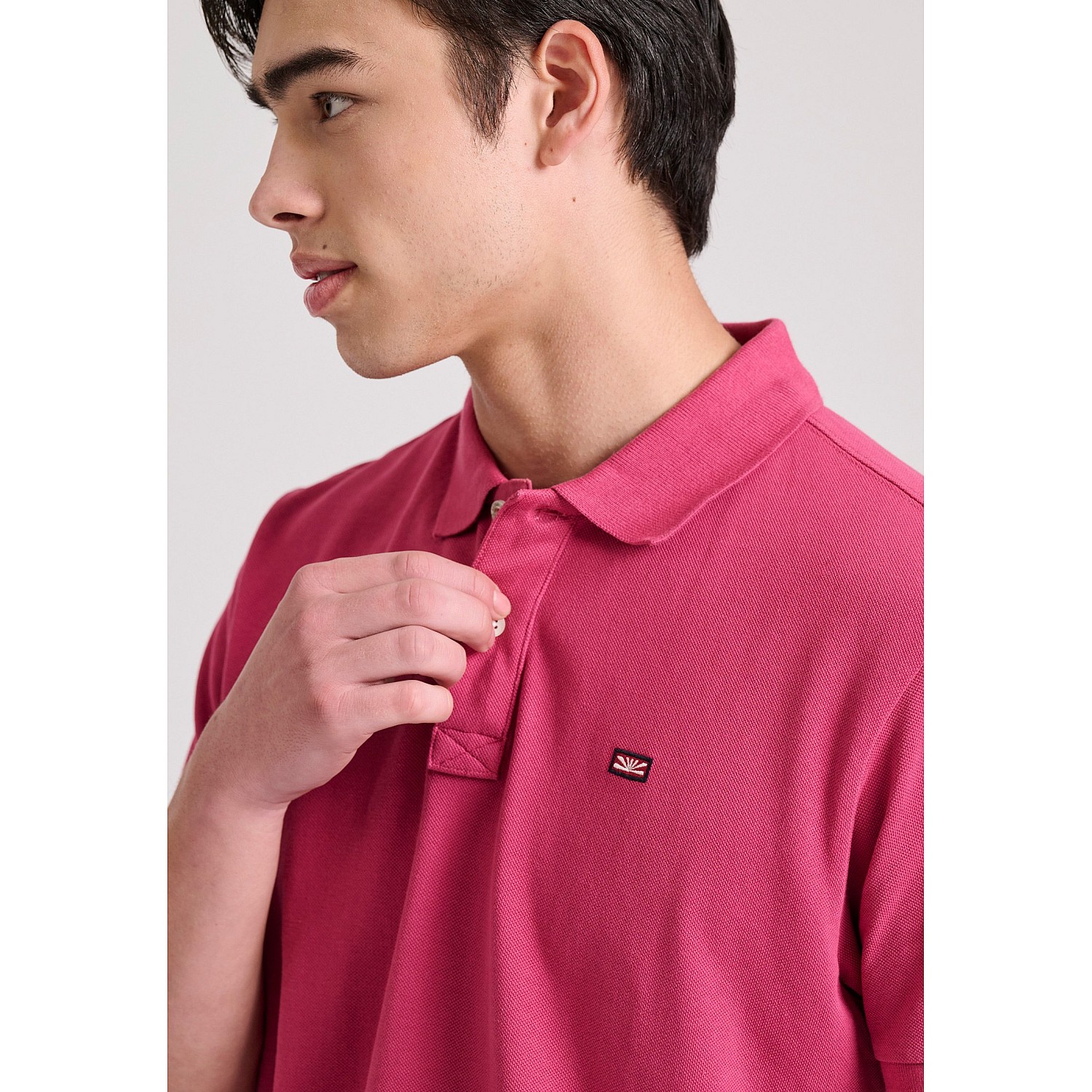 FUNKY BUDDHA Ανδρική Polo Μπλούζα FBM009-001-11