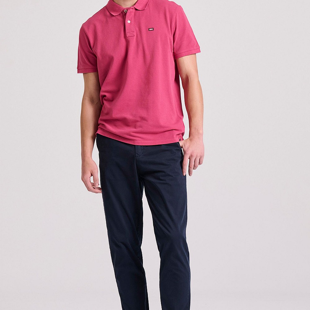 FUNKY BUDDHA Ανδρική Polo Μπλούζα FBM009-001-11