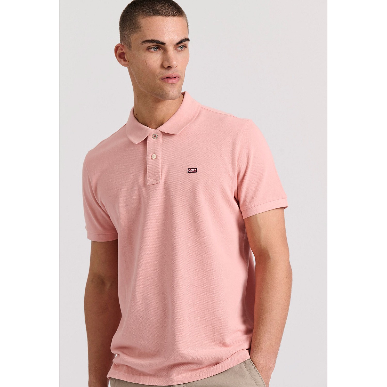FUNKY BUDDHA Ανδρική Polo Μπλούζα FBM009-001-11