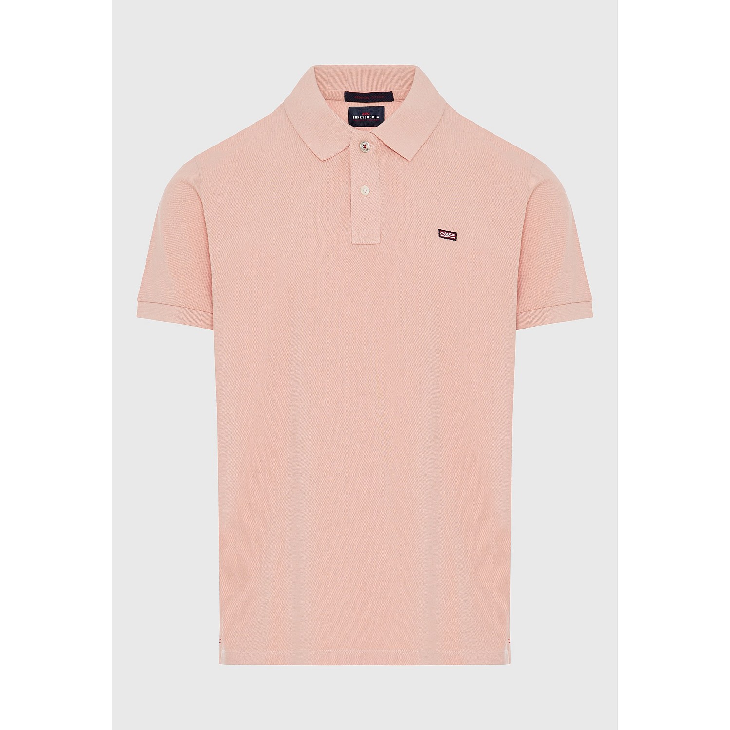 FUNKY BUDDHA Ανδρική Polo Μπλούζα FBM009-001-11