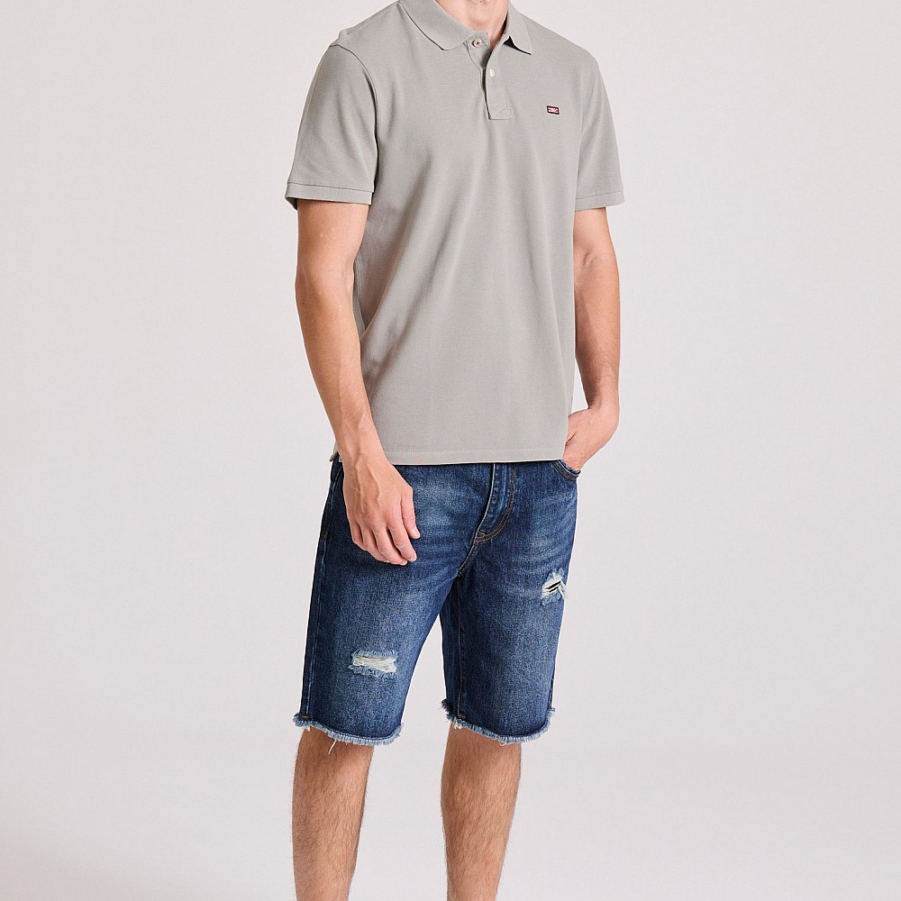 FUNKY BUDDHA Ανδρική Polo Μπλούζα FBM009-001-11