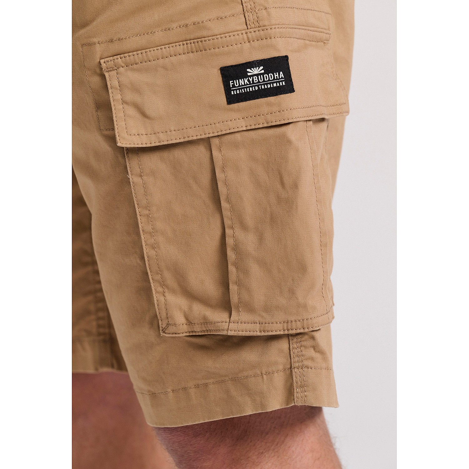 FUNKY BUDDHA Ανδρική Cargo ΒερμούδαFBM009-002-03