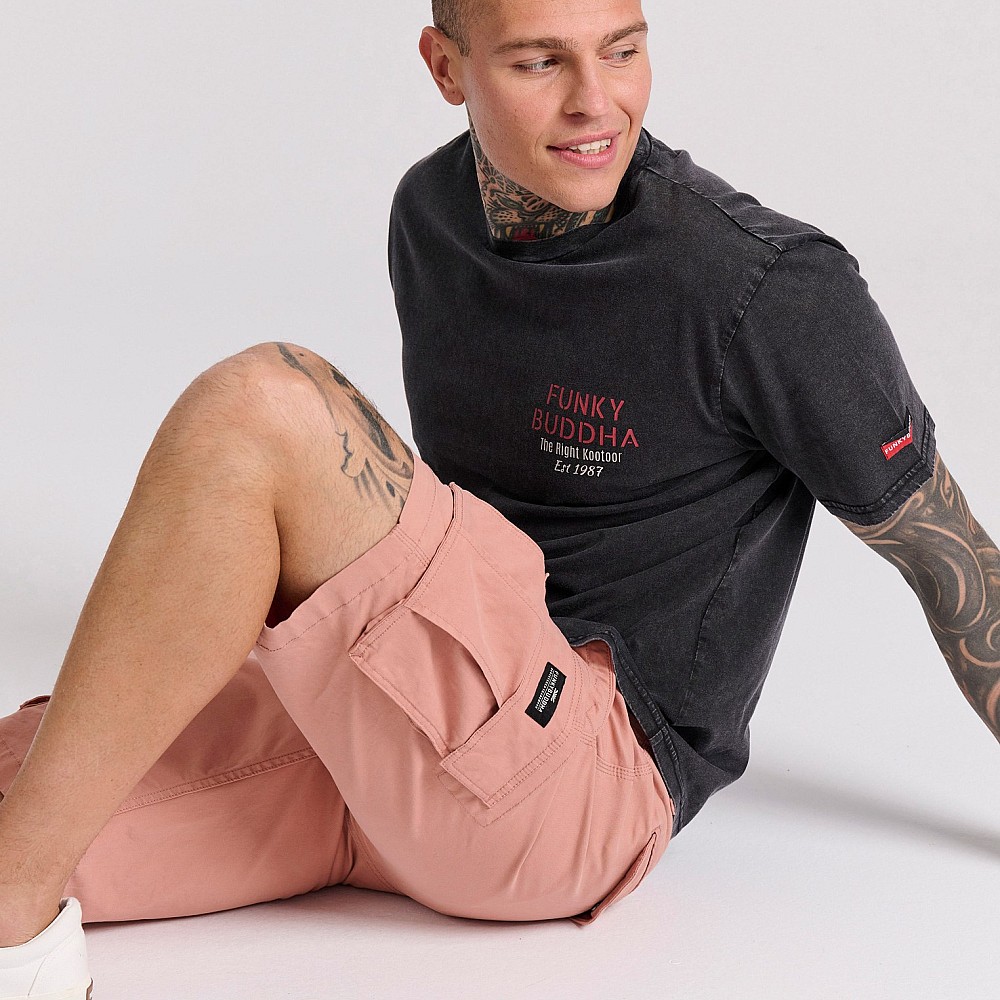 FUNKY BUDDHA Ανδρική Cargo ΒερμούδαFBM009-002-03
