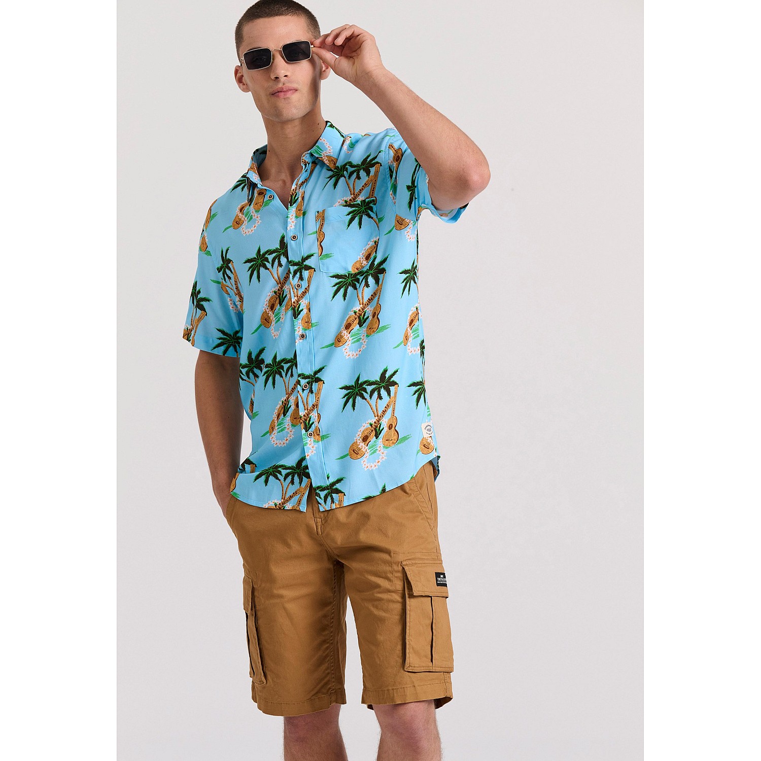 FUNKY BUDDHA Ανδρική Cargo ΒερμούδαFBM009-002-03