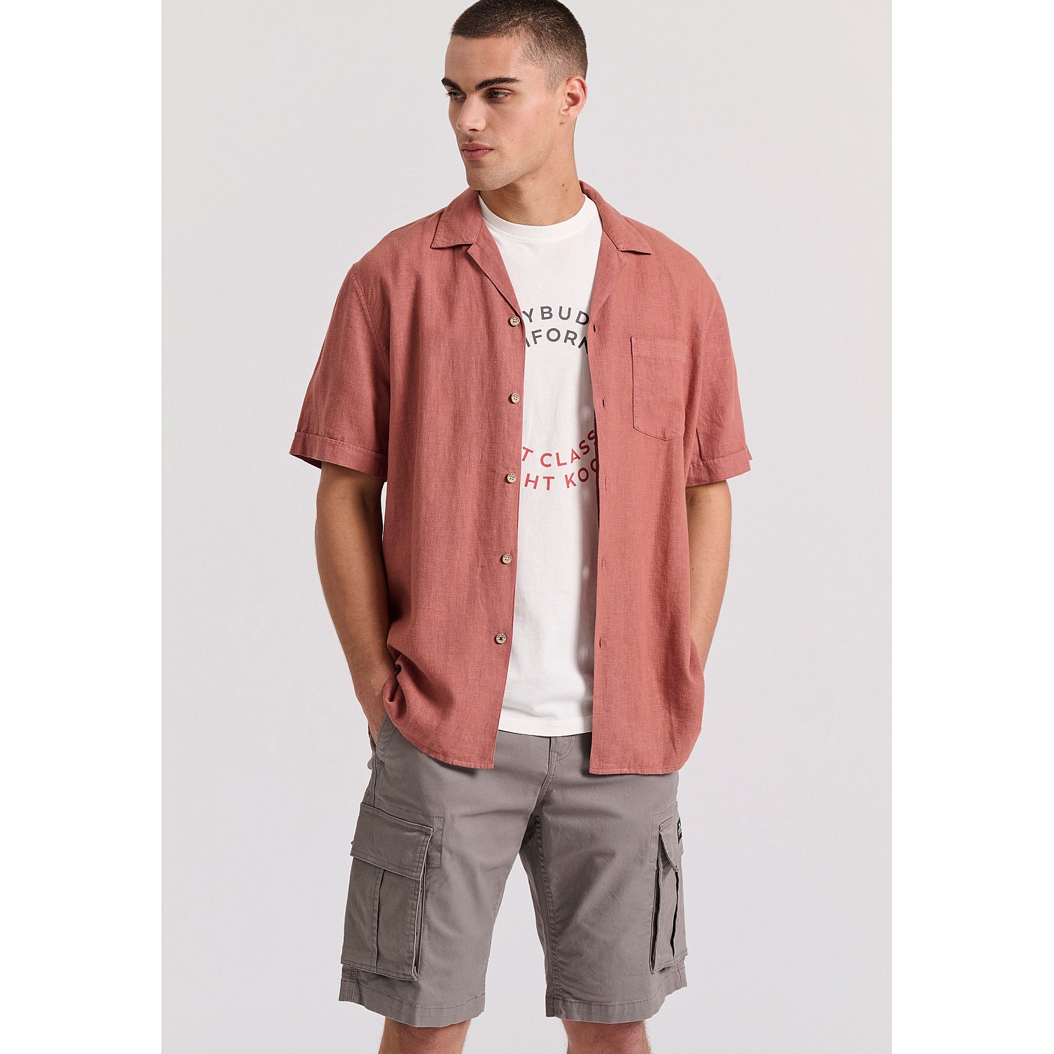 FUNKY BUDDHA Ανδρική Cargo ΒερμούδαFBM009-002-03