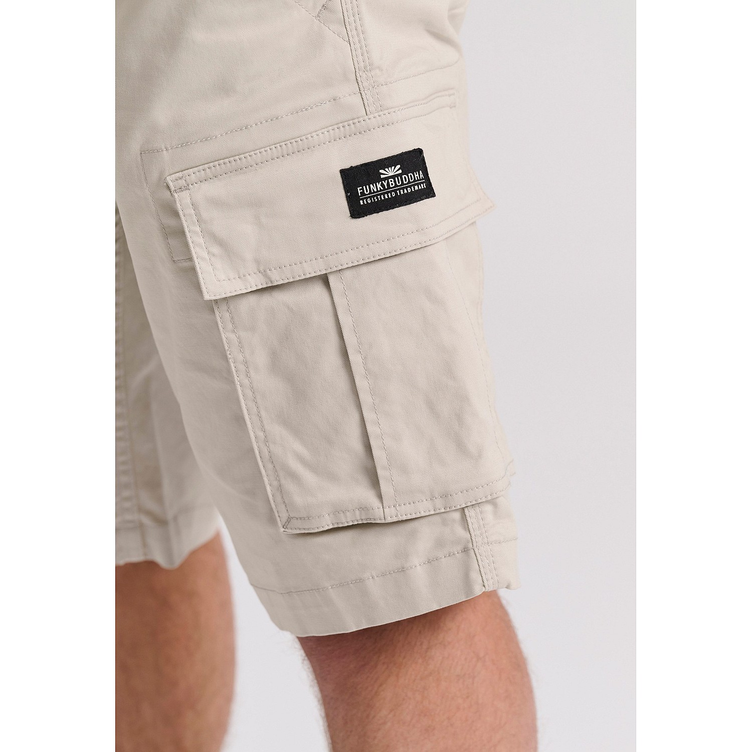 FUNKY BUDDHA Ανδρική Cargo ΒερμούδαFBM009-002-03