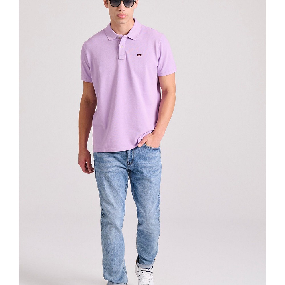 FUNKY BUDDHA Ανδρική Polo Μπλούζα FBM009-001-11