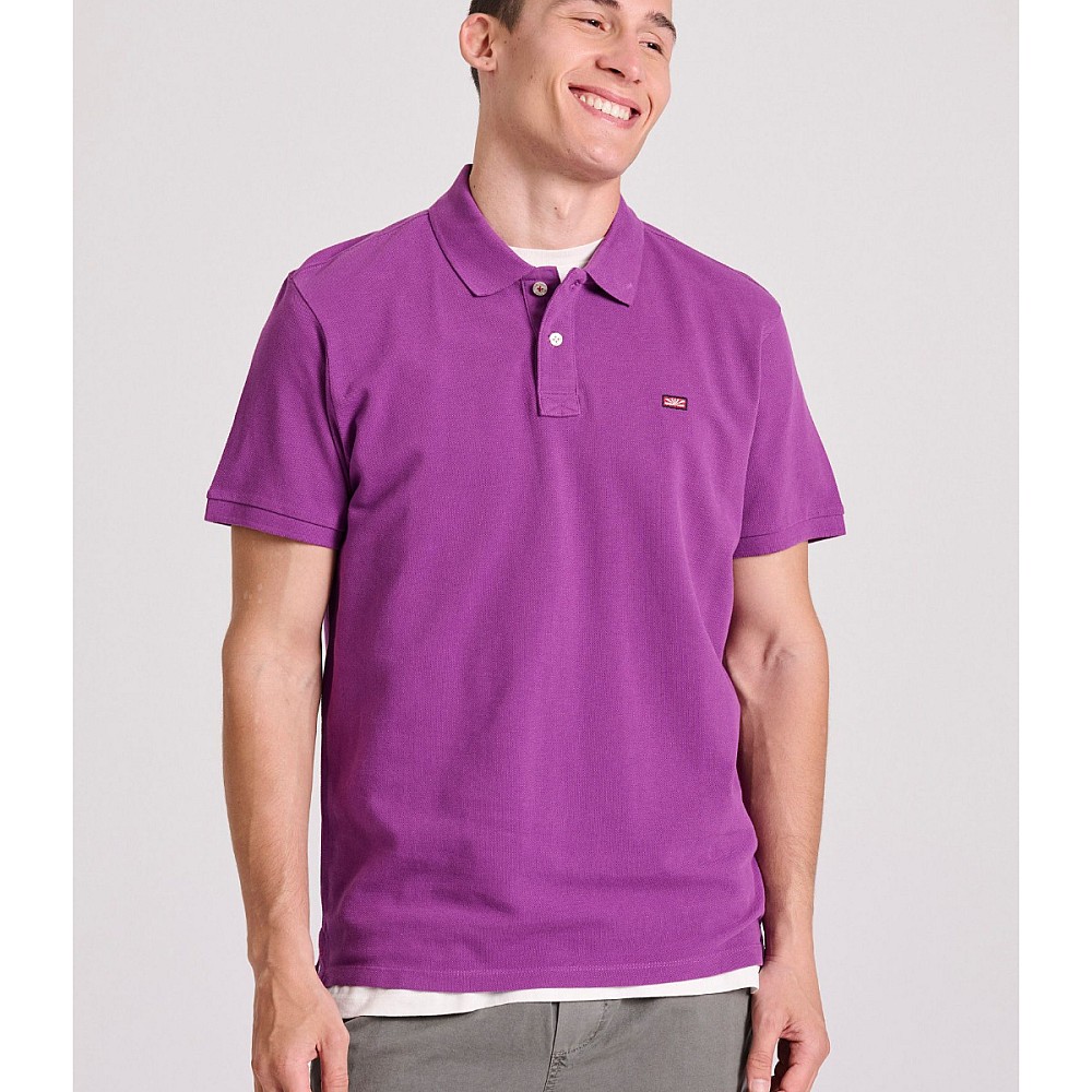 FUNKY BUDDHA Ανδρική Polo Μπλούζα FBM009-001-11
