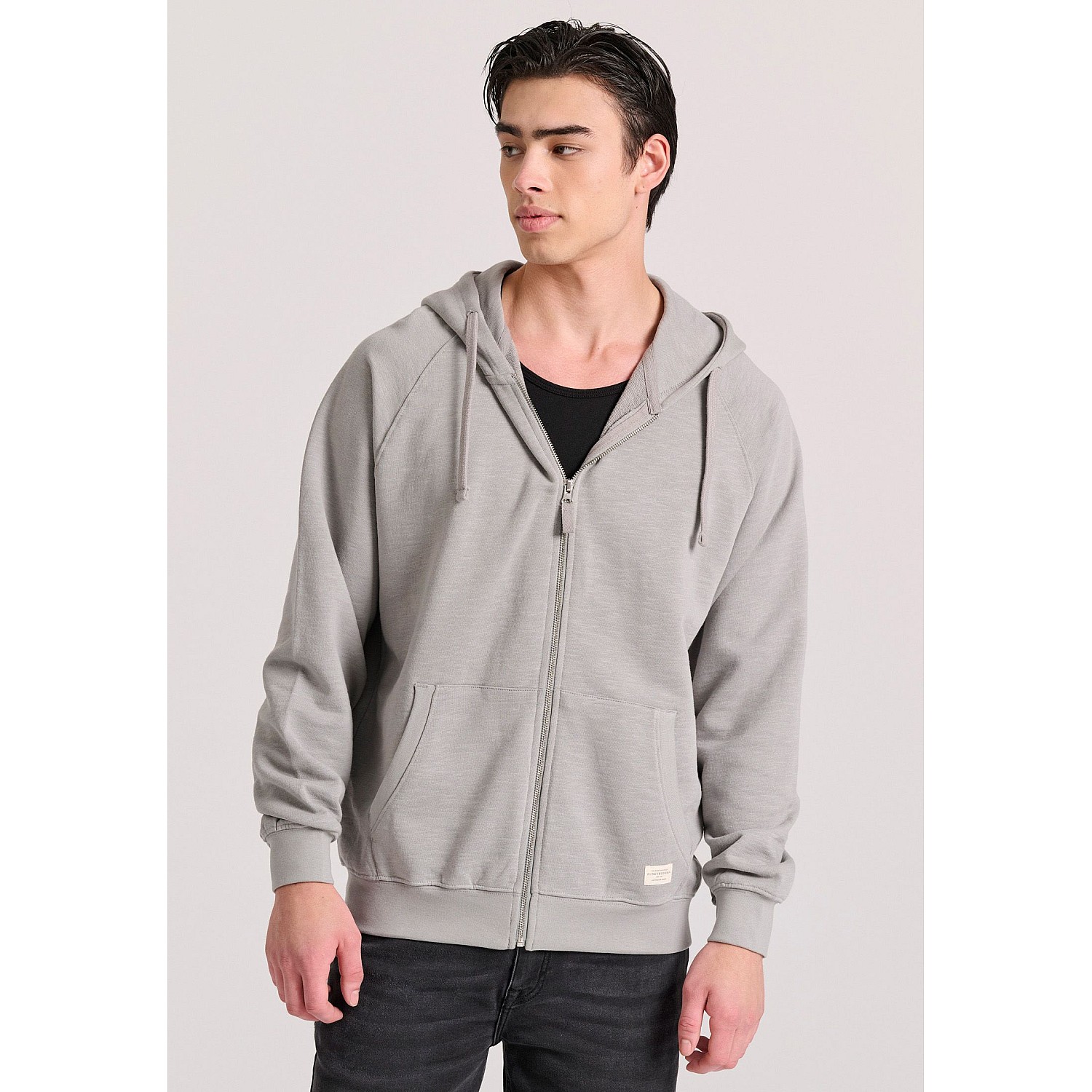 Ανδρική Relaxed Fit Φούτερ Ζακέτα FBM009-003-06
