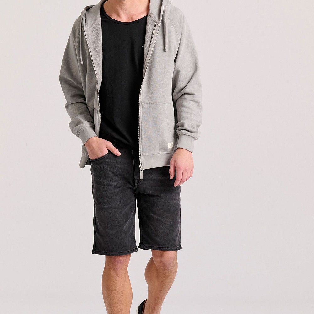 Ανδρική Relaxed Fit Φούτερ Ζακέτα FBM009-003-06