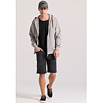 Ανδρική Relaxed Fit Φούτερ Ζακέτα FBM009-003-06