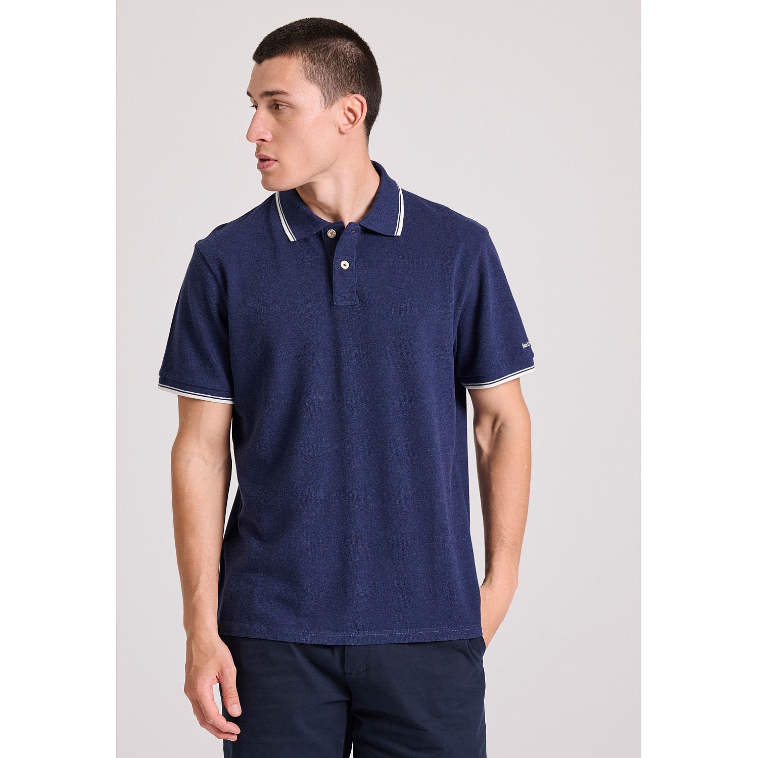 FUNKY BUDDHA Ανδρική Μπλούζα Polo FBM009-004-11