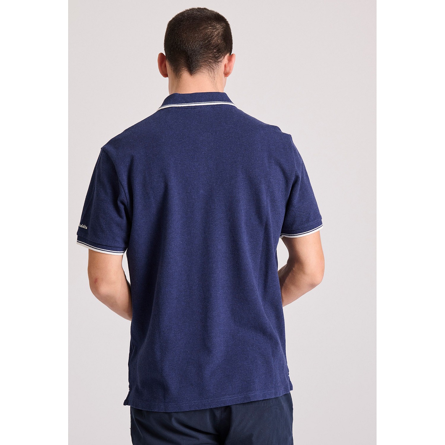FUNKY BUDDHA Ανδρική Μπλούζα Polo FBM009-004-11