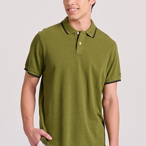 FUNKY BUDDHA Ανδρική Μπλούζα Polo FBM009-004-11