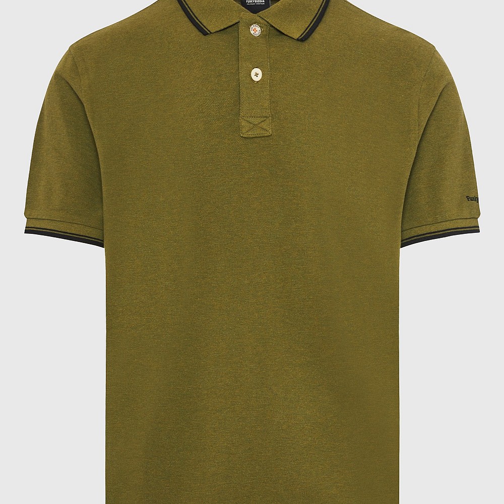 FUNKY BUDDHA Ανδρική Μπλούζα Polo FBM009-004-11