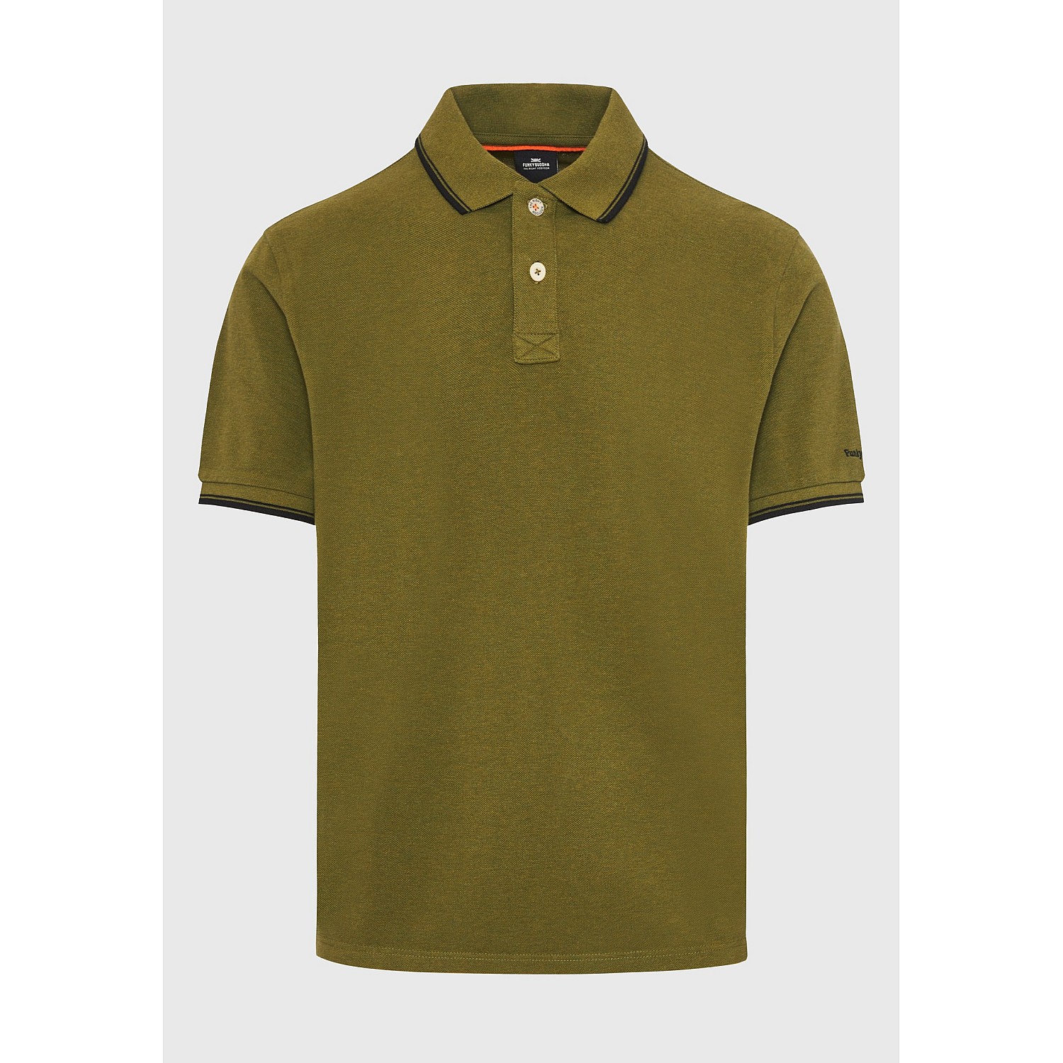 FUNKY BUDDHA Ανδρική Μπλούζα Polo FBM009-004-11