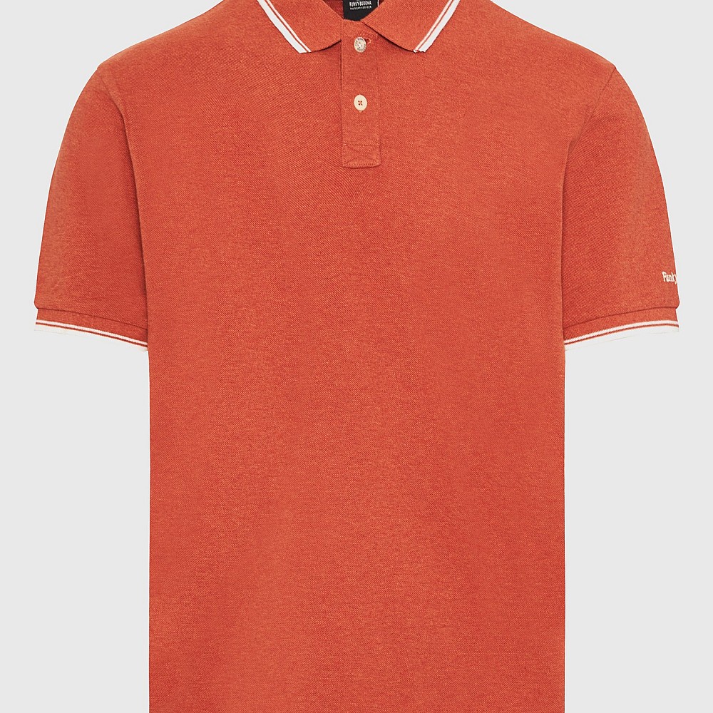 FUNKY BUDDHA Ανδρική Μπλούζα Polo FBM009-004-11