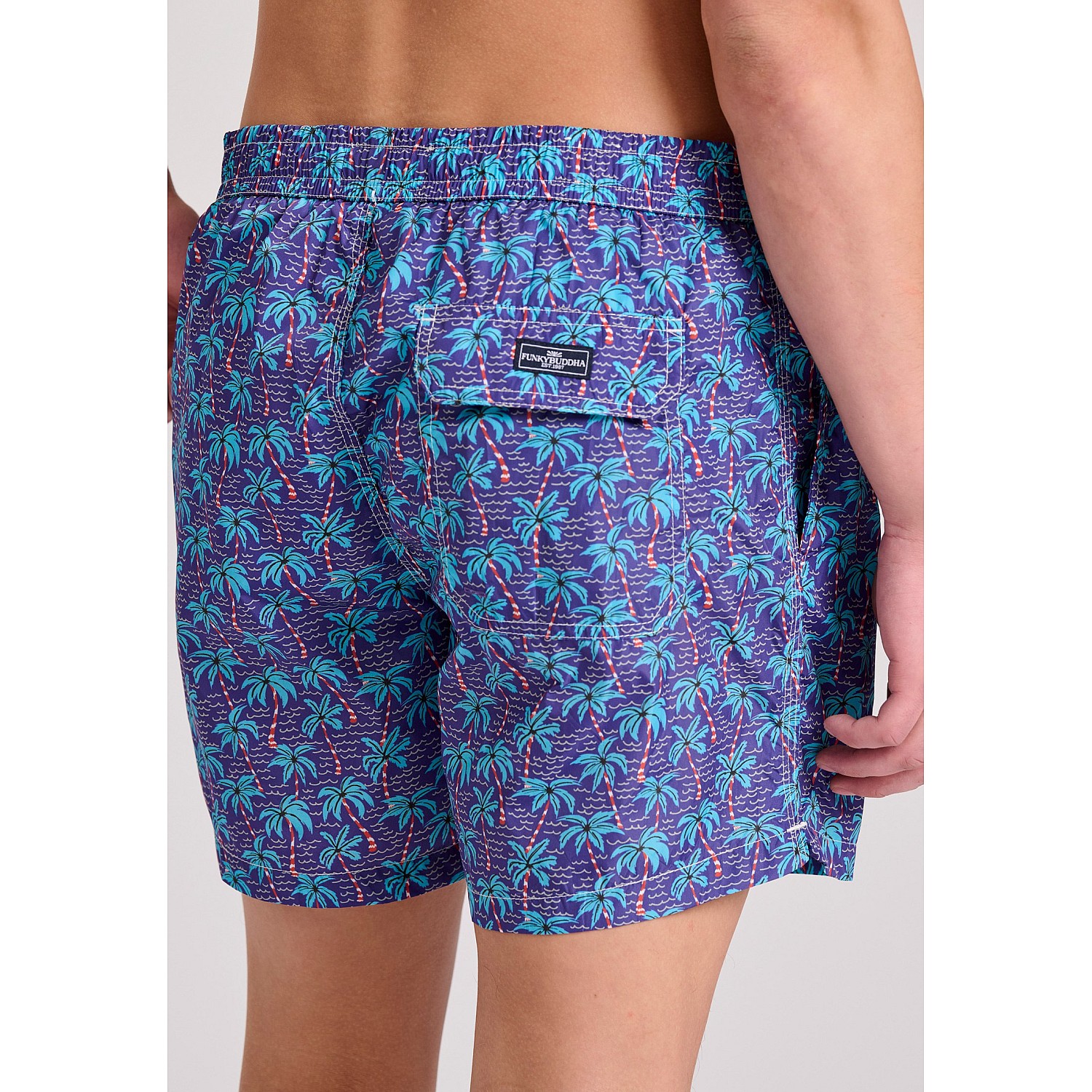 FUNKY BUDDHA Ανδρικό Μαγιό Με All Over Τύπωμα FBM009-007-16