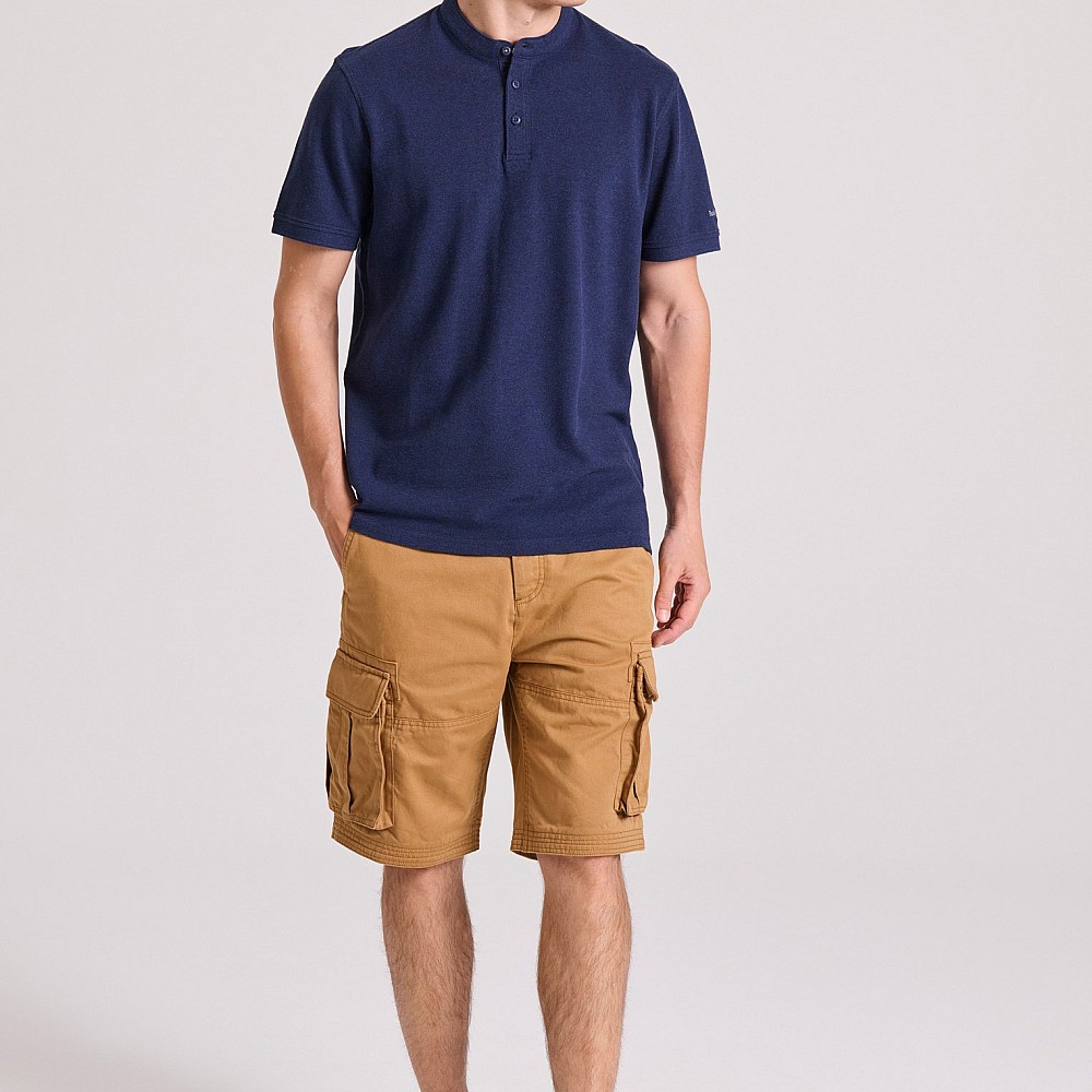 FUNKY BUDDHA Ανδρική Μπλούζα Polo FBM009-008-11