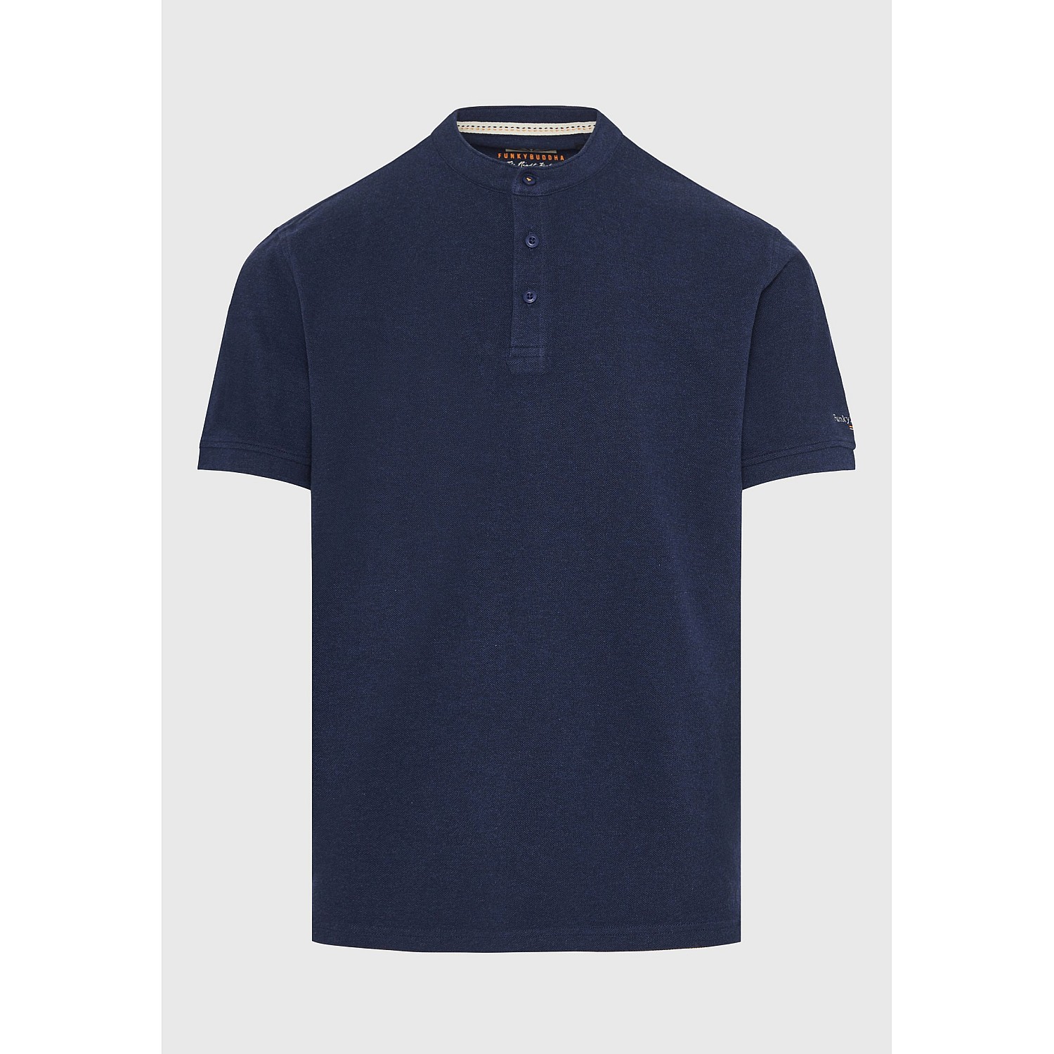 FUNKY BUDDHA Ανδρική Μπλούζα Polo FBM009-008-11